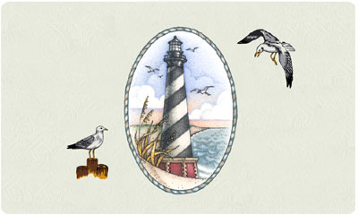 Cape Hatteras Lighthouse Mailbox 