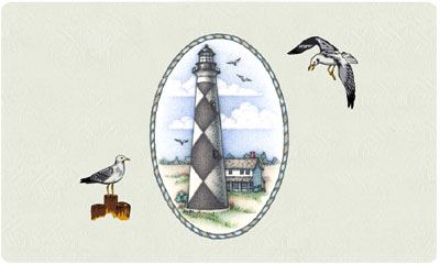 Bacova Cape Lookout Lighthouse Mailbox