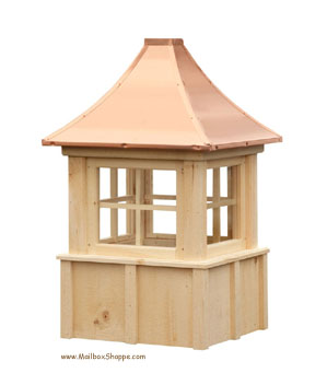 Board and Batten cupola with windows