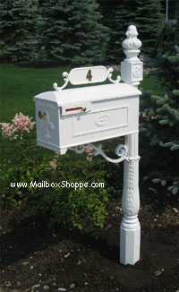 Imperial 211 Mailbox - White