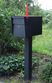 Mail Boss Mailbox with Post