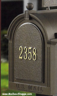 Whitehall Mailbox Door Sign