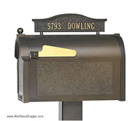 Whitehall Mailbox Topper